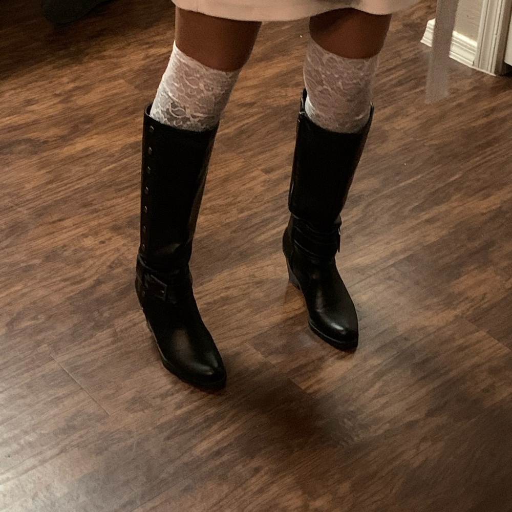 Lace boot topper different colors NWT